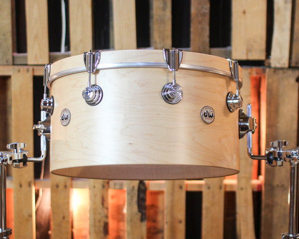 DW 10x20 Collector's Standard Maple Natural Satin Oil Gong Drum - SO#1444896