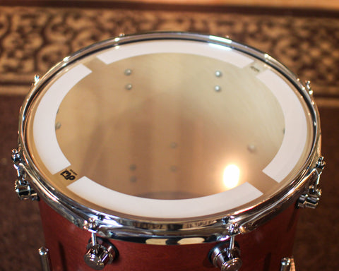 DW Performance Tobacco Stain Floor Tom - 12x14