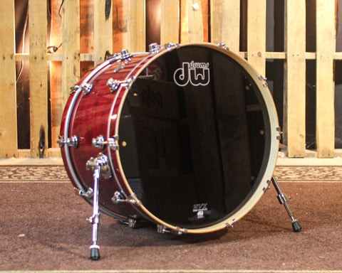 DW Performance Cherry Stain Bass Drum - 14x22