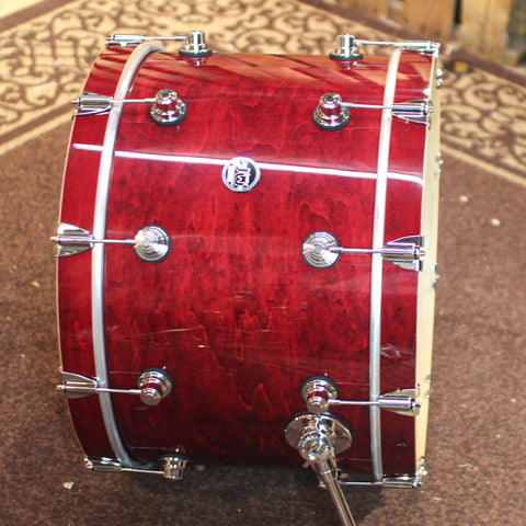 DW Performance Cherry Stain Bass Drum - 14x22