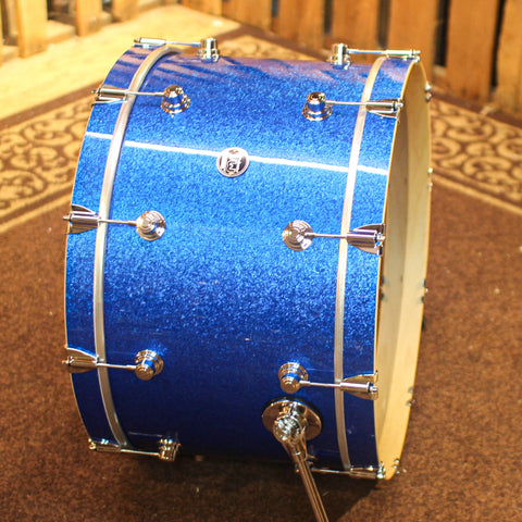 DW Performance Blue Sparkle Bass Drum - 14x24