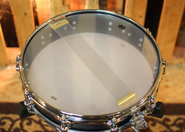 DW 3.14x14 Collector's Carbon Fiber Pi Snare Drum