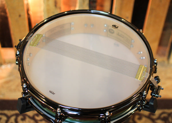 DW 3.14x14 Collector's SonicPly Horizontal Padauk Pi Snare Drum - SO#1436881