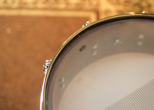 DW 4x14 Collector's Pure Walnut Natural Lacquer over Quilted Walnut Snare Drum - SO#1424831