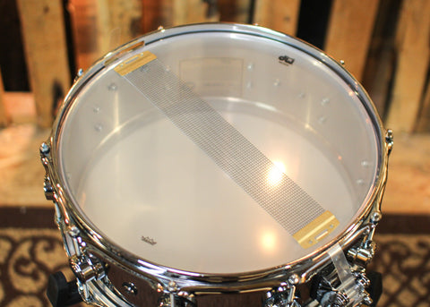 DW 5.5x14 Collector's 3mm Polished Chrome over Steel Snare Drum - DRVS5514SPC