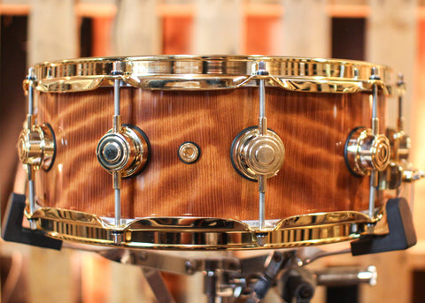 DW 5.5x14 Collector's Maple VLT Redwood Stump Snare Drum - SO#1234034