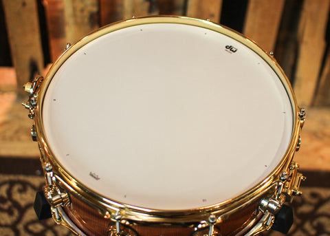 DW 5.5x14 Collector's Maple VLT Redwood Stump Snare Drum - SO#1234034