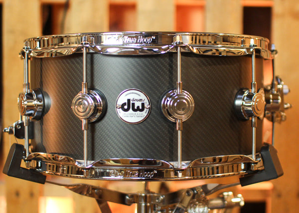 DW 6.5x14 Collector's Carbon Fiber Snare Drum
