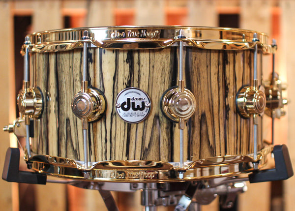 DW 6.5x14 Collector's Cherry VLT Royal Ebony Snare Drum - SO#1315778