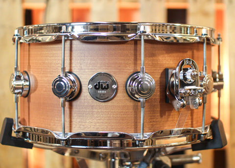 DW 6.5x14 Collector's Classics Natural Hard Satin Snare Drum - SO#1276565