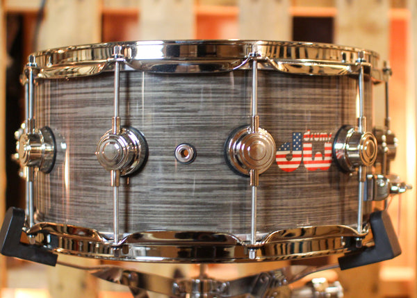 DW 6.5x14 Collector's Maple HVLT American Flag Logo Snare Drum - SO#1422589