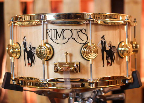 DW 6.5x14 Icon Series Fleetwood Mac "Rumours" Snare Drum - #140 of 250