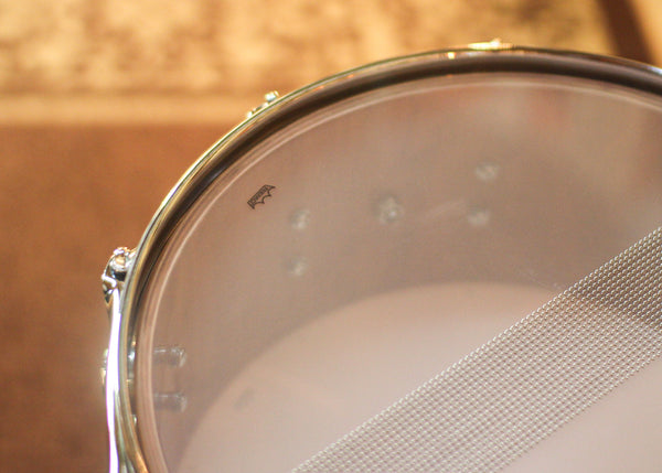 DW 6x14 Collector's Pure Cherry HVLT Natural Satin Oil Snare Drum - SO#1450172