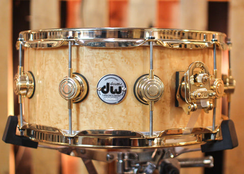 DW 6x14 Collector's Standard Maple Birdseye Maple Snare Drum - SO#1096614