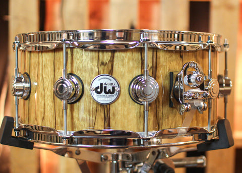 DW 6x14 Collector's Standard Maple Black Limbo Snare Drum - SO#1101173