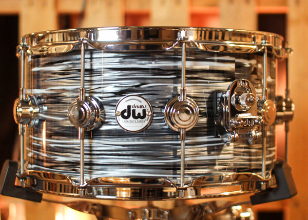 DW 7x14 Collector's Standard Maple Black Oyster Snare Drum - SO#1433717