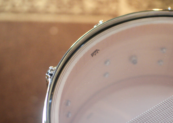 DW 7x14 Collector's Standard Maple Sage Green Metallic Lacquer Snare Drum - SO#1441968