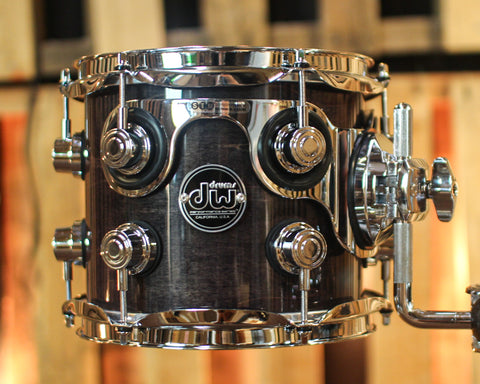 DW Performance Ebony Stain Rack Tom - 7x8