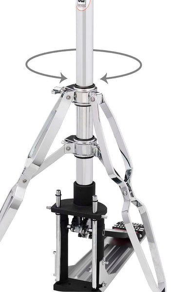 Used DW 9000 Series Double Braced 2-Leg Hi Hat Stand - DWCP9500TB