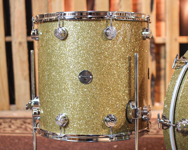 DW Collector's Classics Gold Glass Drum Set - 14x24,8x12,16x16 - SO#1339978