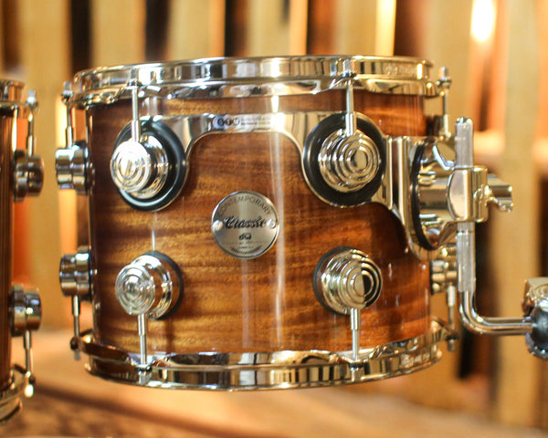 DW Collector's Contemporary Classics Natural Lacquer Drum Set - 22,10,12,14,16,14sn - SO#1432858