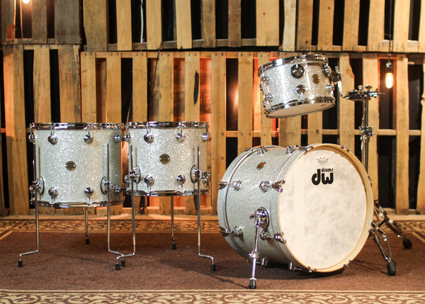 DW Collector's Jazz Maple Gum Broken Glass Drum Set - 20,12,14,16 - SO#1429991