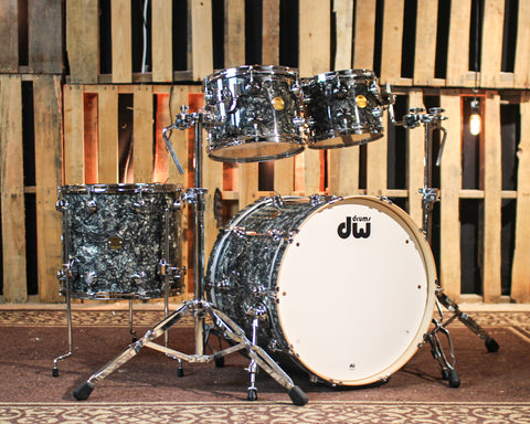 DW Collector's Jazz Maple Gum Silver Abalone Drum Set - 22,10,12,16 - SO#1341029