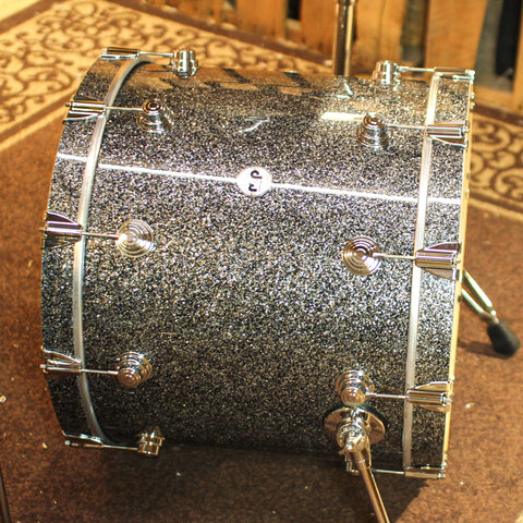 DW Collector's Maple 333 Black Galaxy Drum Set - 22,10,12,16 - SO#1338603