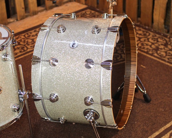 DW Collector's Maple Mahogany Broken Glass Drum Set - 24,13,16,18 - SO#1438335