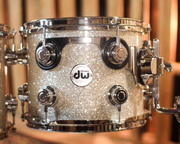 DW Collector's Maple Mahogany Broken Glass Drum Set - 22,10,12,14,16,14sn - SO#1416749