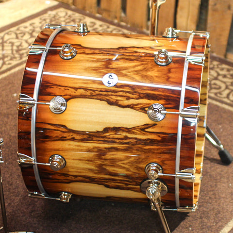 DW Collector's Maple Mahogany African Chen Chen Drum Set - 22,10,12,14,16 - SO#1332105