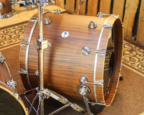 DW Collector's Maple Mahogany Natural Hard Satin Drum Set - 22,22,8,10,12,16 - SO#1326687