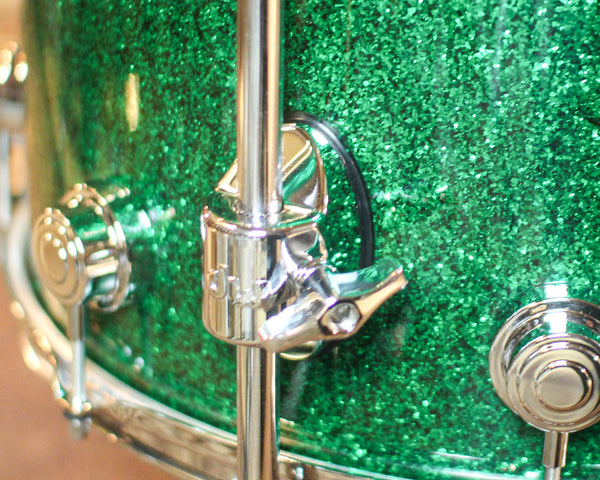 DW Collector's Maple SSC Green Glass Drum Set - 22,10,12,14,16,14sn - SO#1438709