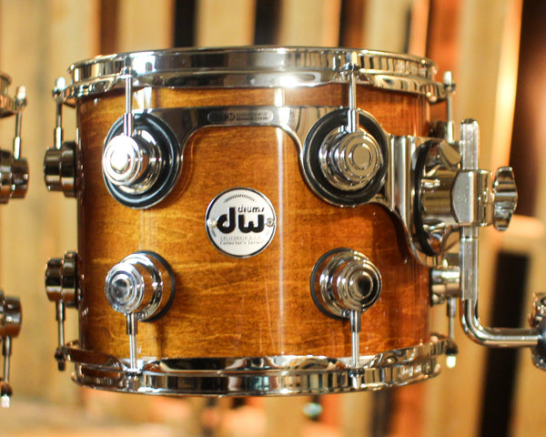 DW Collector's Maple SSC Honey Gloss Lacquer Drum Set - 22,10,12,16 - SO#1436491