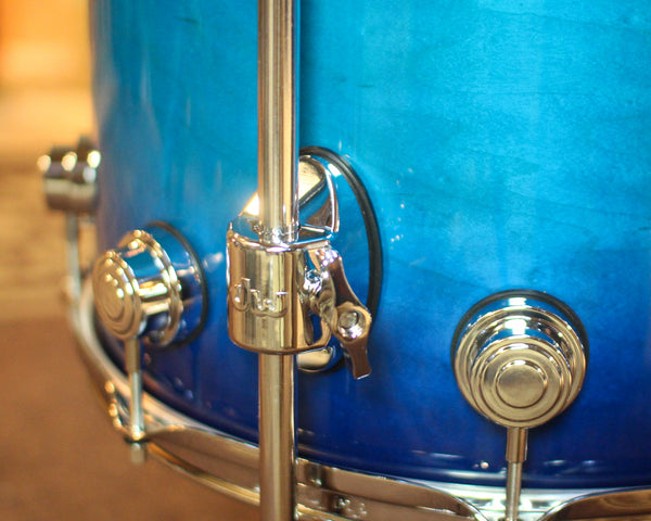DW Collector's Maple SSC Regal to Royal Blue Burst Drum Set - 20,12,14 - SO#1444192