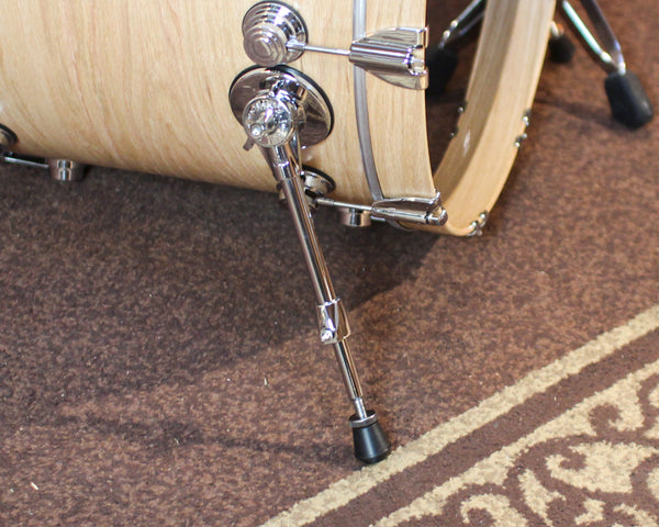 DW Collector's Pure Oak HVLT Natural Satin Oil Drum Set - 22,10,12,16 - SO#1433141