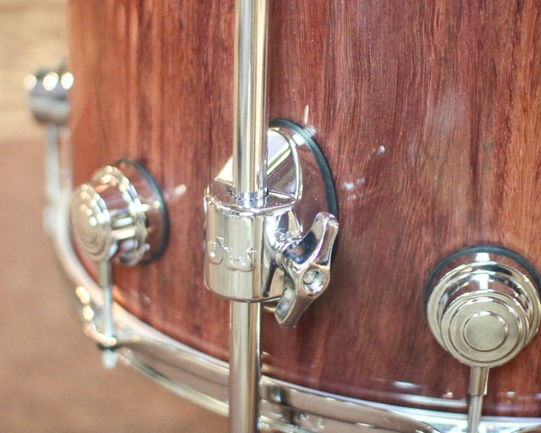 DW Collector's Pure Purpleheart VLT Natural Lacquer Drum Set - 22,10,12,16 - SO#1446368