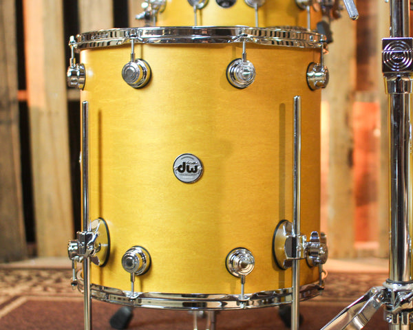 DW Collector's Santa Monica Amber Satin Oil Drum Set - 22,10,12,16,14sn - SO#1432855