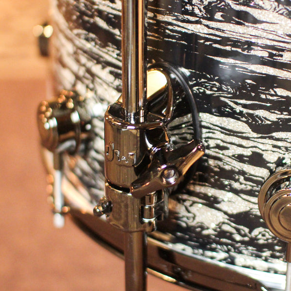 DW Collector's SonicPly Black Oyster Glass Drum Set - 24,13,16,14sn - SO#1412870