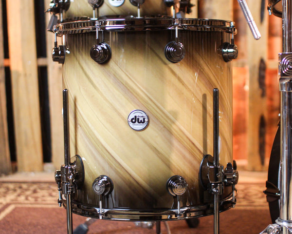 DW Collector's SonicPly Twisted Rainbow Drum Set - 22,10,12,16,14sn - SO#1429225