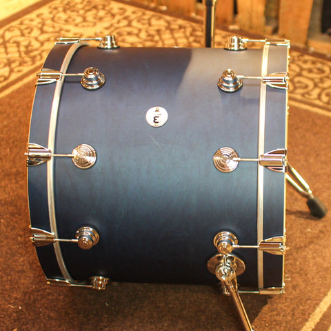 DW Collector's Maple Azure Satin Oil Drum Set - 22,10,12,16 - SO#1313144