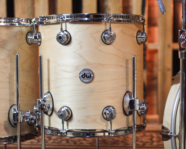 DW Collector's Standard Maple Natural Satin Oil Drum Set - 22,10,12,14,16 - SO#1444896