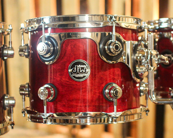 DW Performance Cherry Stain 6pc Drum Set - 18x22,7x8,8x10,9x12,12x14,14x16