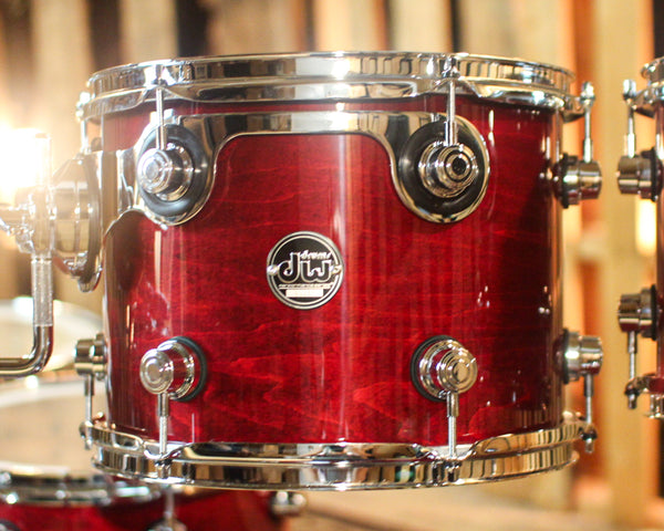 DW Performance Cherry Stain 6pc Drum Set - 18x22,7x8,8x10,9x12,12x14,14x16