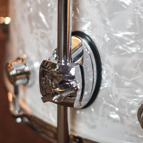 DW Performance White Marine Pearl 6pc Drum Set - 18x22, 7x8, 8x10, 9x12, 12x14, 14x16