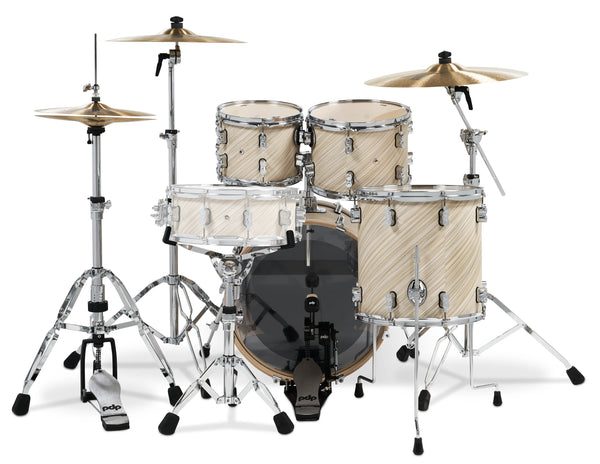 PDP Concept Maple Twisted Ivory Fusion Drum Set - 20,10,12,14 - PDCM20FNTI