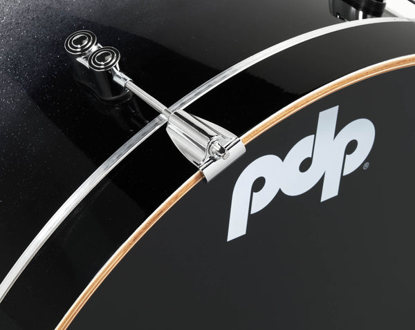 PDP Concept Maple Silver to Black Fade 5pc Drum Set - 22,10,12,16,14 - PDCM2215SB