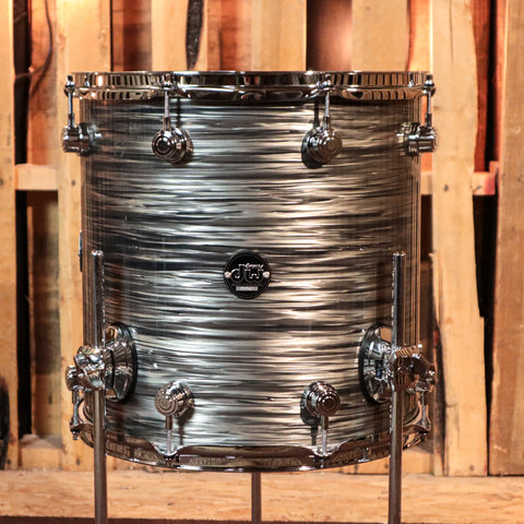 DW Performance Pewter Oyster Floor Tom - 14x14