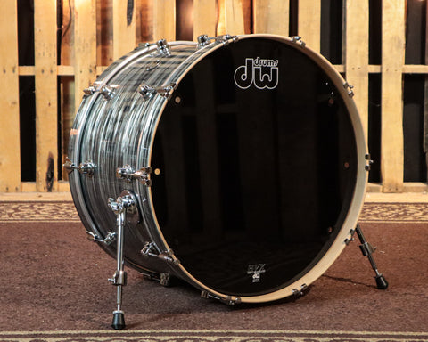 DW Performance Pewter Oyster Bass Drum - 14x24