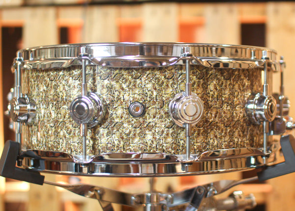 DW 5x14 Collector's Standard Maple Golden Boa Snare Drum - SO#1131904 - #2